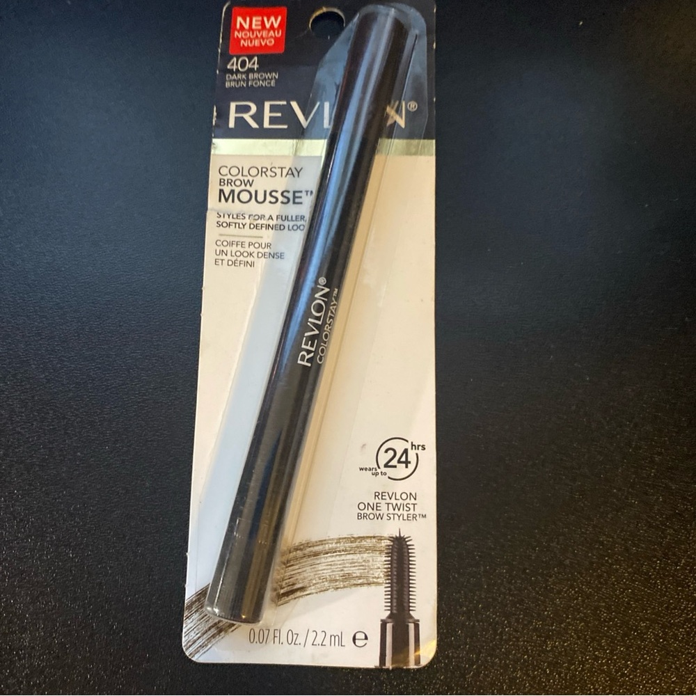 Revlon Colorstay Brow Mousse #404 Dark Brown